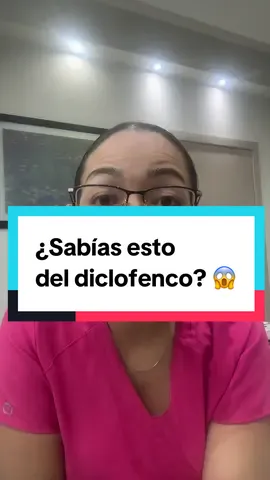 ¿Sabías esto del diclofenaco? #médicointernistadrarosyoliva #medicamentosdrarosyoliva #tipsdesaluddrarosyoliva #cuídatedrarosyoliva #diclofenacodrarosyoliva 
