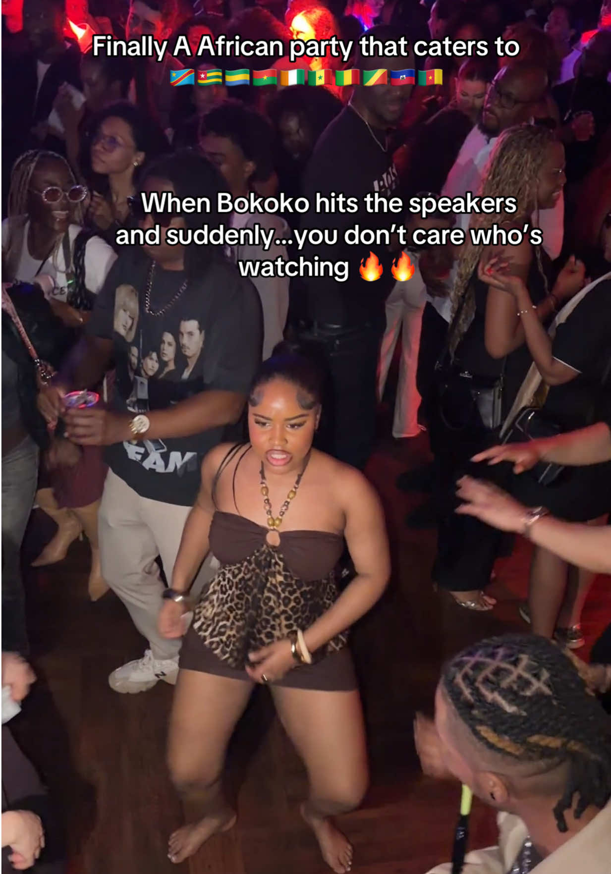 When Bokoko hits the speakers  and suddenly…you don’t care who’s watching 🔥🔥 Tickets Available in bio  #bokoko #tiktokafrique🇹🇬🇨🇩🇨🇮🇧🇯🇬🇦🇨🇲 #charlotte #atlanta #texas 