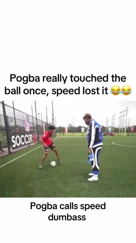 ❗️Speed using all his skills, while Pogba just touched the ball once and took it from Speed, while calling him a dumba**🤣🤣🤣❗️#speed #ishowspeed #pogba #streamer #streaming 