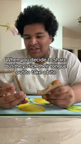 Why they always gotta do this #SharingIsCaring #FoodStealer #Relatable #Funny #Mood