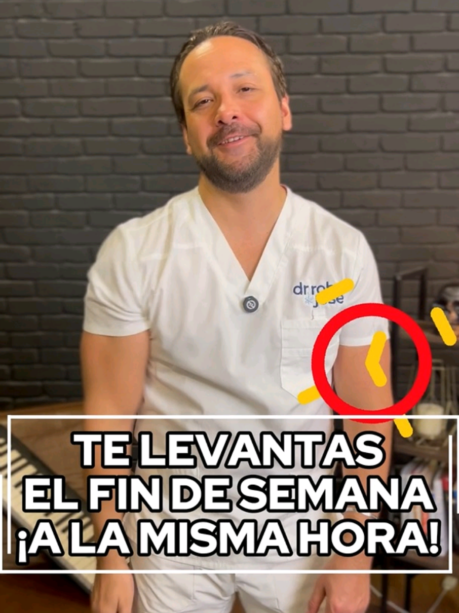 ¿Te levantas el fin de semana A LA MISMA HORA de siempre? 😕 Hay personas que no necesitan despertador… ⏰😳 porque ya viene programado desde adentro 🧠✨ No es casualidad que te despiertes a la misma hora… es biología pura ⚙️ Y cuando empiezas a desordenar tus horarios 😵‍💫 no solo te sientes cansado, empiezas a desajustar TODO tu sistema 🔄 Ya que dormir no es solo descansar, es sincronizar tu cuerpo 🧬⚡️ #Salud #Sueño #RitmoCircadiano #dormir #drrobejose