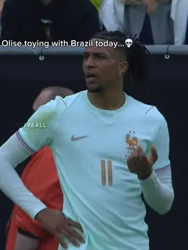 Olise toying with Brazil today 💀 #football #olise #brazil #france 