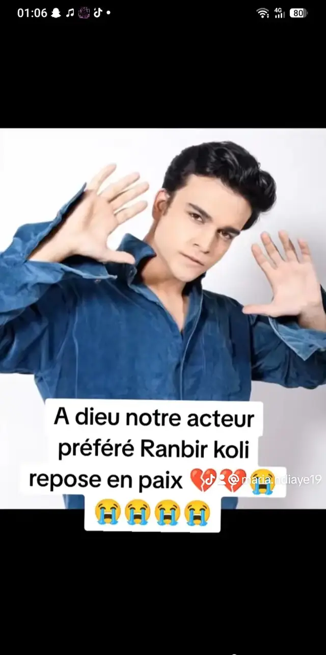 que Ton âme repose en paix 😭😭😭
