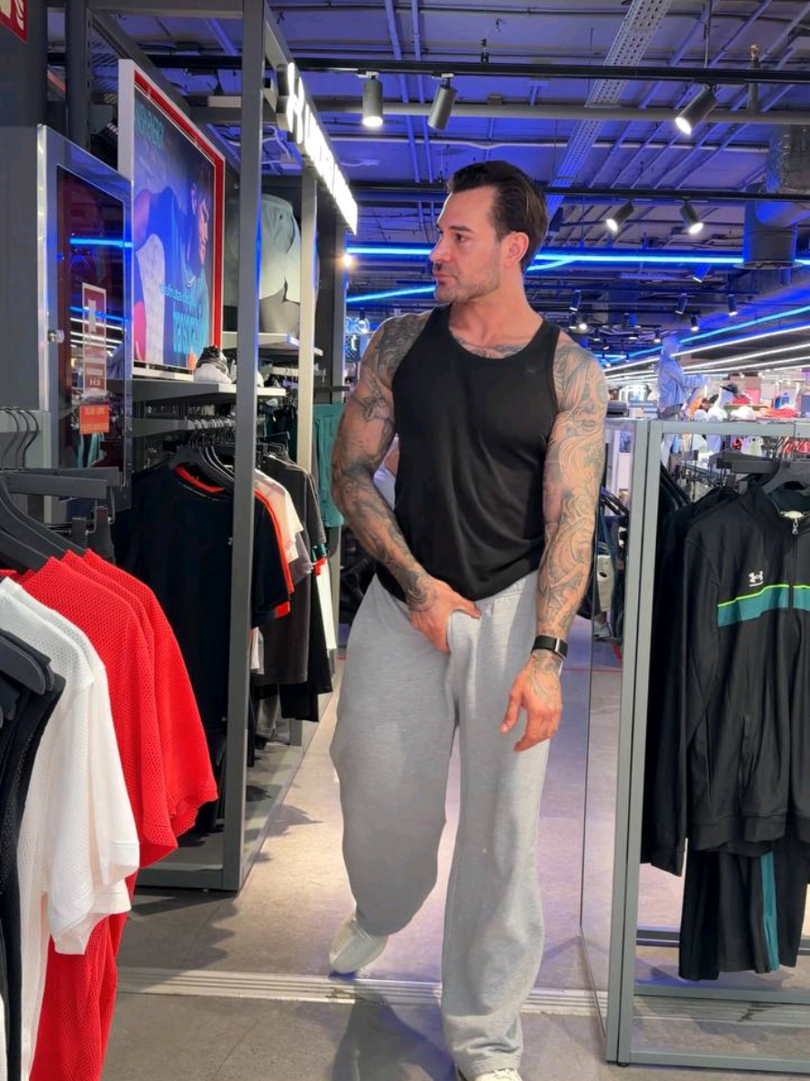 Was too lazy to get inside the changing room