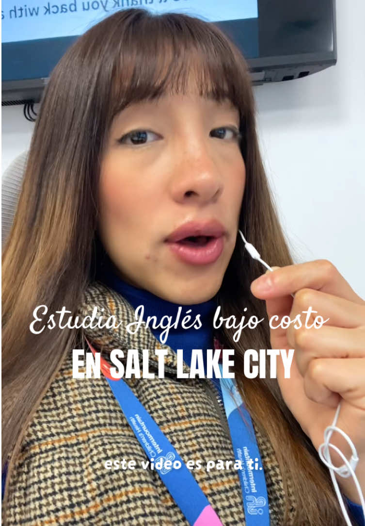 Estudia inglés a bajo costo en Salt Lake #universityofutah #eslenglish #ingles #toeflexam 