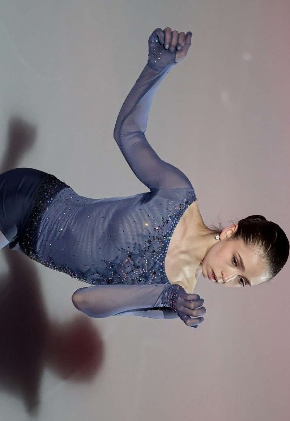 As a novice this was crazy #figureskating #olympics #russianfigureskating #kamilavalieva #sashatrusova 