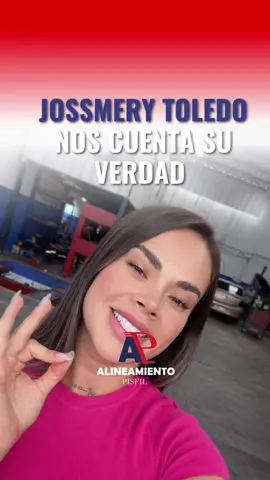Jossmery Toledo nos cuenta su verdad!! #tallerautomotriz #alineamientopisfil #suspension #jossmerytoledo @Jossmerytoledo 
