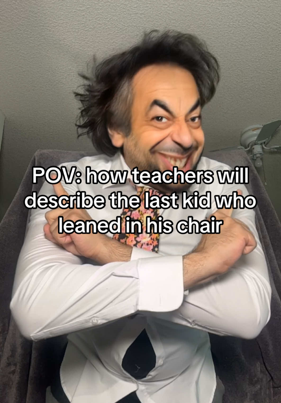 they need to stop saying this 😭😭 #skit #relatable #teacher #school #students 