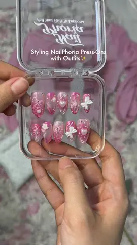 A set for every outfit #pressonnails #nailgoals #reusablenails #springnails #OOTD