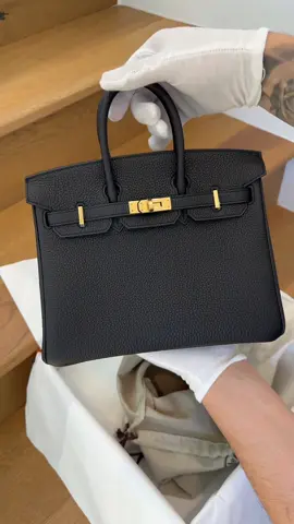 Brand New Store Fresh!!! A classic Hermes Birkin 25 Black Togo Leather with Gold-Plated Hardware - New 2026 Stamp!! #b25black #birkin25 #birkin25black #hermebag #adorethecouture
