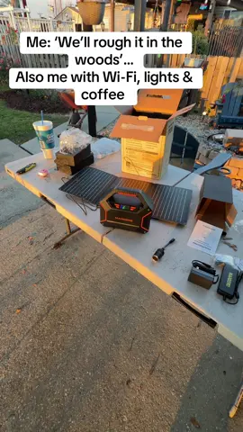 This portable solar generator gives you power anywhere without the plug: ✔️ 150W battery bank + 30W foldable solar panel ✔️ Multiple ports: 12V, 120V, USB, and more ✔️ Perfect for camping, hiking, emergencies, or power outages ✔️ Lightweight & fully portable Keep your devices charged, run small appliances, and enjoy the outdoors without the stress. 🏷 HASHTAGS: #tiktokshop #springsale #tiktokshopspringglowup #campinglife #emergencyprep @Marbero 