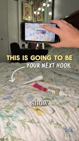Your next hook: product swipe out effect 📱✨ it’s a great way to create a strong visual hook for your next video! 🤍  Step 1. Record yourself swiping through the products on your phone. Keeping your hand at the top of the frame.  Step 2. Record another video of you dropping the products 1 by 1 in the same order of pictures. Also Keeping your hand at the top of the frame.  Step 3. Import the video of you dropping the products into CapCut, split the clips so each product drops cuts directly to the next one.  Step 4. Tap overlay and add the video of you swiping through the pictures. Split the overlay at each swipe, so each product has its own section.  Step 5. Go to first section and press mask on overlay video and choose the horizontal option and position just below your hand.  Step 6. Adjust the speed so it matches the timing of the product being dropped.  Step 7. Then repeat the same steps with other product clips.  And that’s it! Happy editing :)! Follow for more tutorials and save this for when you’re stuck on what to do! 😘 #producttransitions #ugc #ugccontentcreator #ugccommunity #ugccreator UGC content creator tips hooks 