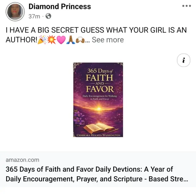 So grateful to share this book God placed on my heart. My prayer is that it encourages, uplifts, and reminds you to keep trusting Him in every season. This 365 Days of Faith and Favor has a devotional book is also created for men and women and children Link in bio  #ChristianAuthor #FaithBooks #Devotional #AuthorTok #GodsTiming  