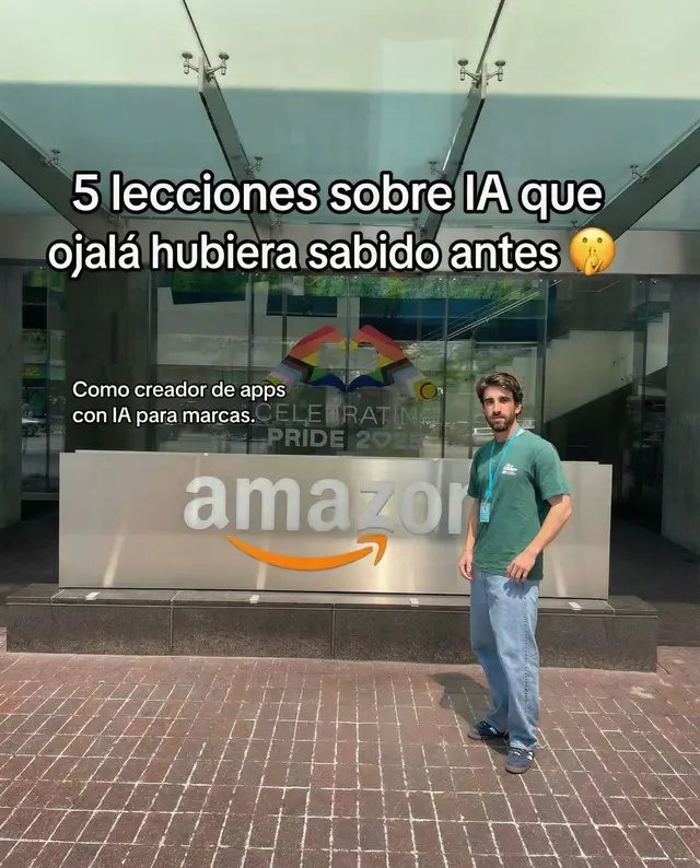 5 lecciones de IA que me habrían salvado la vida a los 18 😅 Desde no estancarse solo programando hasta construir un MVP antes de lo que pensás. La clave está en mandarse a desarrollar y probar. #IA #Automatización #ConsejosDelDía #Claude