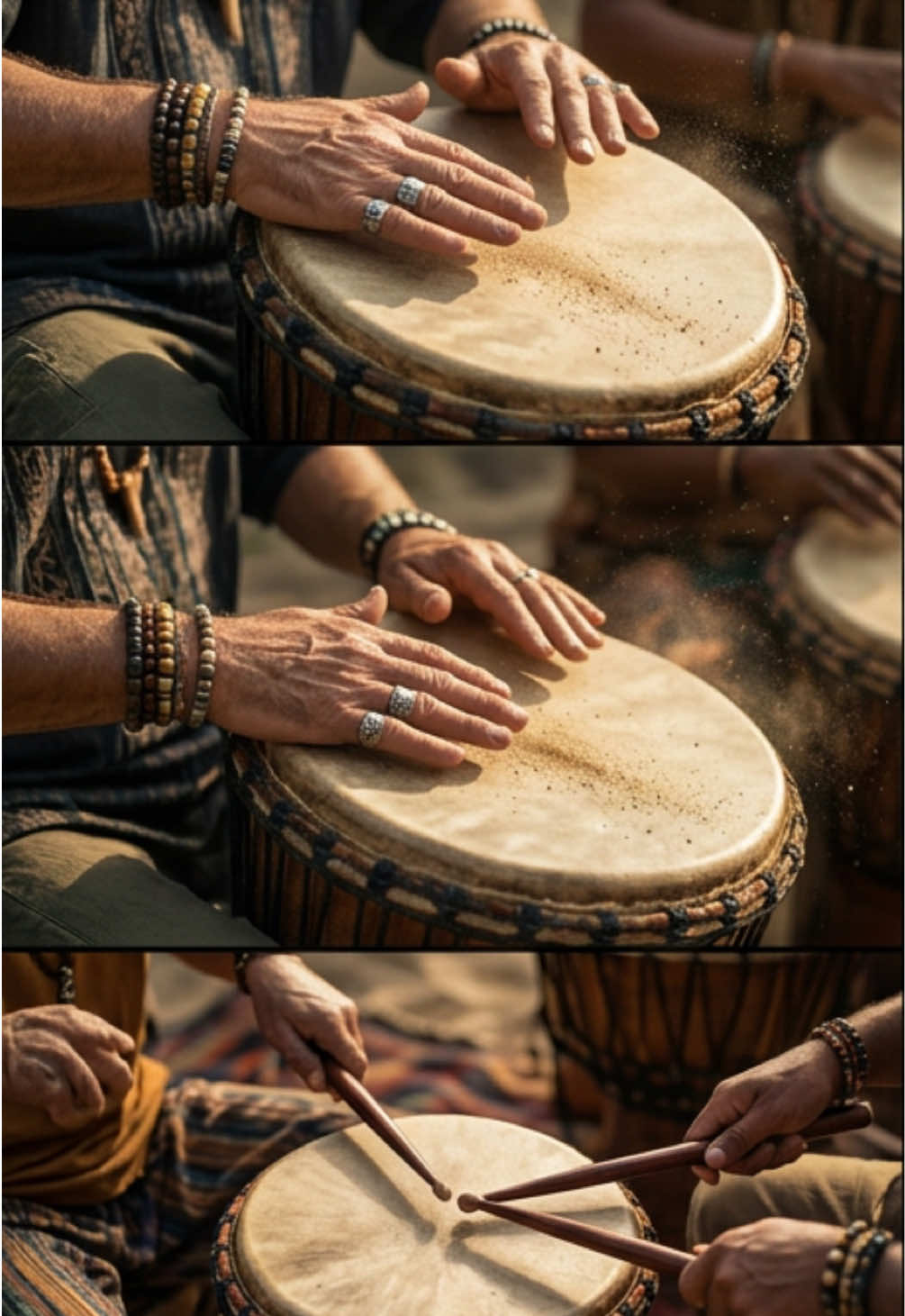 A drum circle is more than a musical gathering—it is a powerful communal experience that blends rhythm, mindfulness, and spiritual connection. Rooted in ancient traditions from cultures across Africa, the Americas, and Asia, drum circles invite participants to create rhythm together without hierarchy or performance pressure. As hands strike the drum, individual beats begin to synchronize, forming a shared pulse that often mirrors the rhythm of the human heartbeat. This collective rhythm can produce a deeply grounding effect, helping participants release stress, quiet the mind, and become present in the moment. Many people describe drum circles as a form of moving meditation, where the repetitive patterns induce a calm, almost trance-like state that fosters emotional release and mental clarity. Spiritually, the circle itself symbolizes unity and equality—no beginning and no end—reminding participants of their connection to each other and to the natural rhythms of life. Beyond the spiritual element, drum circles also encourage creativity, communication, and community bonding. Without the need for musical training, anyone can participate, making it an inclusive practice that celebrates expression, healing, and the simple joy of creating rhythm together. 🥁✨  Join us twice a month on Wednesday for drum circle with Elizabeth Rose Matheson. Link is in the bio.  #universalhealingarts #energyhealing #cortlandtmanor #spiritualgrowth #energyclearing