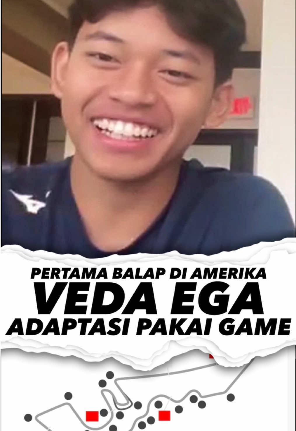 Semalam sempet ikut sesi interview sama @veda_54 yang akan balap di Moto3 Amerika untuk pertama kalinya. Buat adaptasi, ternyata game jadi salah satu pilihan mempelajari Circuit of The America (COTA). Semoga seri ketiga ini bisa tampil baik seperti di Brazil kemari ya. #veda #moto3 #motogp #vedaegapratama #balapmotor 