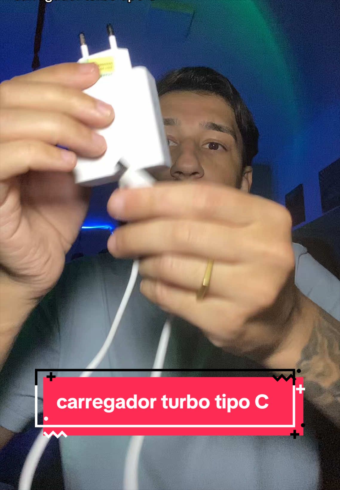 carregador turbo tipo C #tiktokshop 