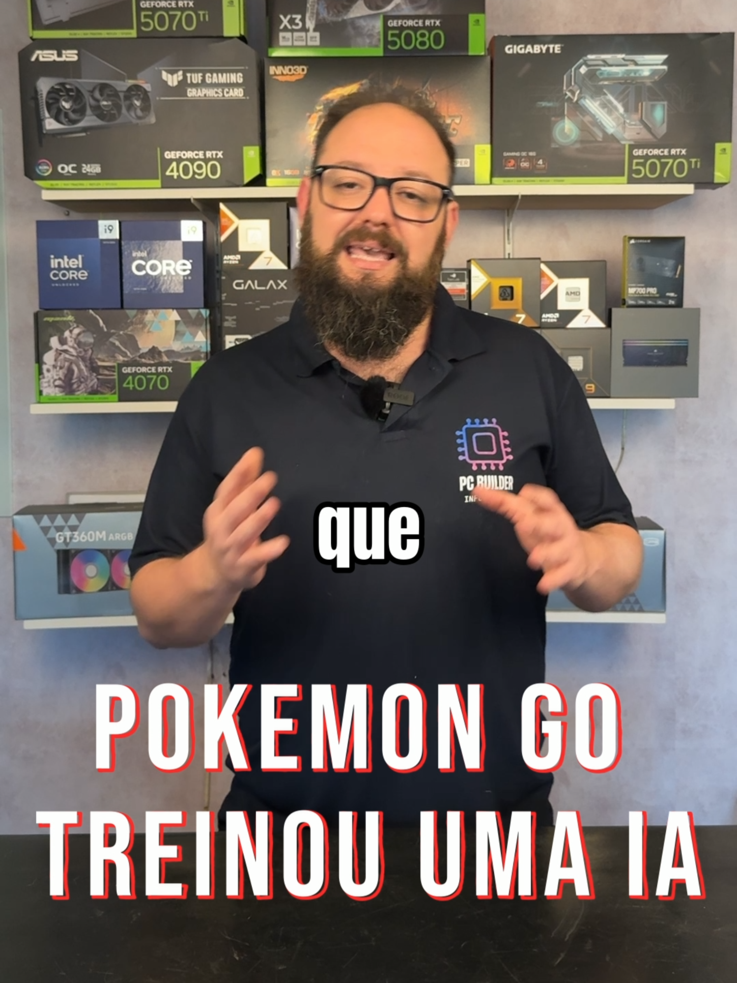 Pokémon Go treinou IA com 30 BILHÕES de fotos suas 30 bilhões de imagens capturadas por jogadores. Agora guiam robôs de entrega financiados por Sam Altman. #PokemonGo #Niantic #SamAltman #IA #robôs #privacidade #PCBuilder