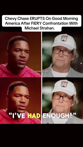 Chevy Chase ERUPTS On Good Morning America After FIERY Confrontation With Michael Strahan. #chevychase #goodmorningamerica #michaelstrahan #news #breakingnews 