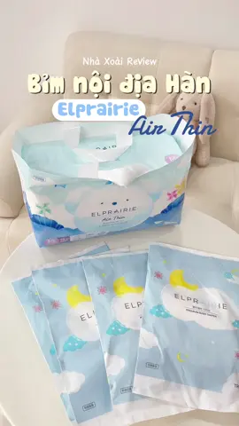 Bỉm mỏng nhất thế giới gọi tên…? 🥰 #bimsieuthamhut #elprairie #nhaxoaireview #bimchobe #elprairieairthin 