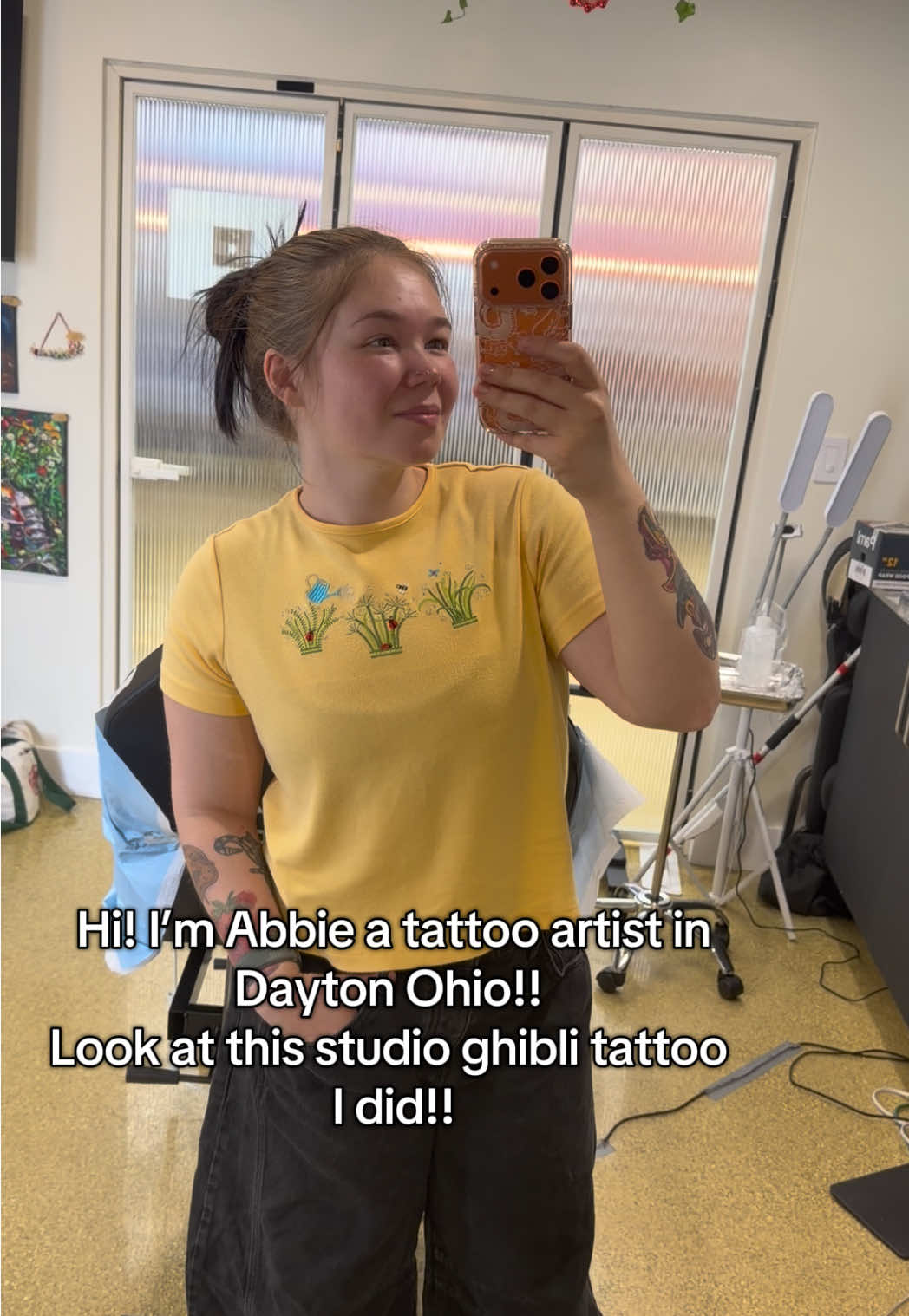He’s so cute!!! #daytontattooartist #ohiotattooartist #ohiotattoo #tattooartist #studioghibli 