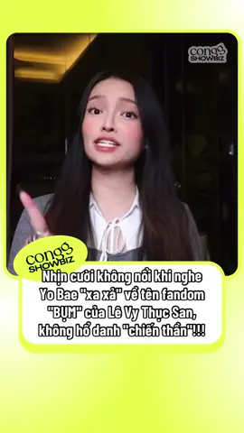 #conggshowbiz #yobae #levythucsan 
