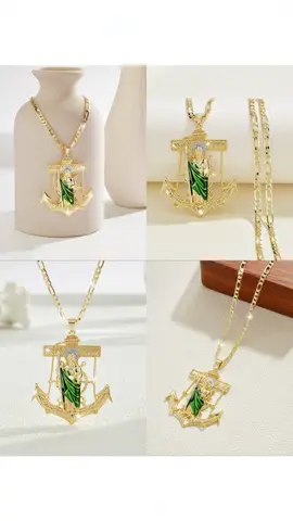 Men’s Elegant Pendant Necklace, Cubic Zirconia Anchor Design, Perfect for Parties & Everyday Wear, Ideal Birthday Gift #christianjewelry #nameplatenecklace #14kgoldnecklace #menscrossnecklace #sanjudejewelry #14knecklace #goldpendant #14kgoldplatedjewelry #giftnecklace #designerstylejewelry