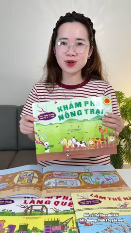 Cả 4 quyển sách cho bé tha hồ đọc luôn #xuhuong #mechangdua #sach #sachchobe #sachhaychobe 