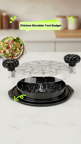 Multifunctional Chicken Shredder Slicer Separator, Meat Mincer with Transparent Cover, Kitchen Gadget for Efficient Cooking #cookingsetup #multifunctionalpeeler #chickensaladreview #foodprocessorandmeatgrinder #electricfoodchopper #2in1peelerandcorer #cookingmusthave #kitchengadgethack #moderngadgets #manualbreadslicer