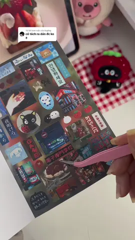Trả lời @lingling dạ dán được #hinhdan #sticker #stickerbook #dethuong #trending 