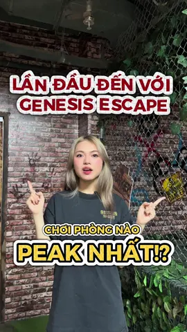 ĐẾN NHÀ GEN CHƠI PHÒNG NÀO PEAK NHẤT!? #gensisescape #escaperoom #creatorsearchinsights #fyp 