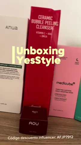 Nuevo unboxing de YesStyle y esta vez viene completito 🤍✨ Tenía muchas ganas de renovar rutina y probar productos nuevos, sobre todo de K-beauty, así que aproveché para elegir cosas tanto de pelo como de skincare. Me encanta descubrir qué funciona de verdad y qué se queda en hype. No os olvidéis usar mi código descuento para ahorrar un poquito: AFJP7912 ✨ Voy a ir probando todo poco a poco y os iré contando sensaciones reales, sin filtro 👀 Si queréis primera impresión o review más detallada de alguno, decidme cuál 💌 #yesstyle #yesstylereview #yesstyleinfluencer #shiseido #medicube 