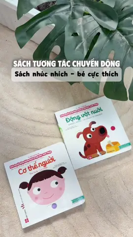 CON KHÔNG THÍCH SÁCH, mẹ tham khảo liền bộ sách cực hay này đi mẹ ơi. Sách chuyển động nhúc nhích mà bé nào cũng thích #xuanmebim #sachhaychobe #sachchuyendong #playroomdecor 