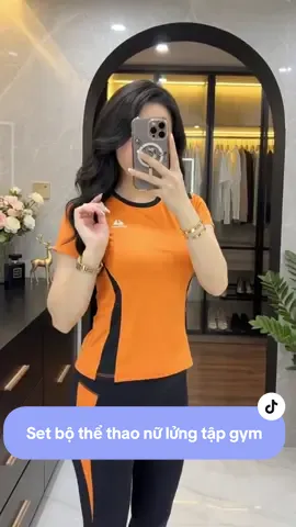 Set bộ thể thao nữ lửng tập gym #trangtrangshop #bothethao 