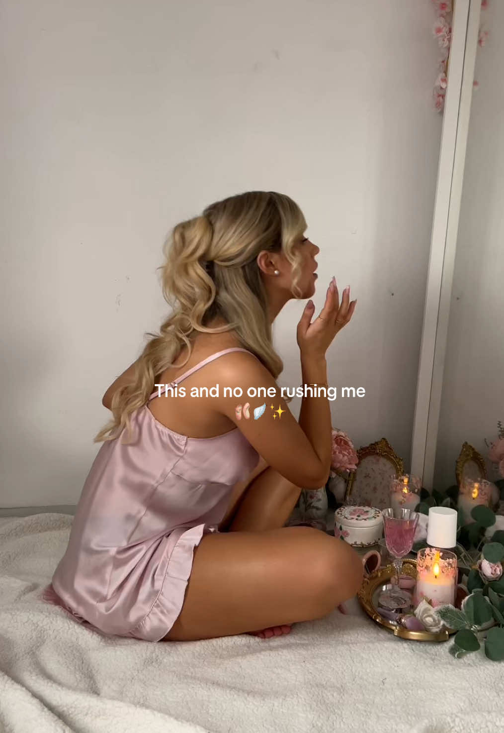 Ahhhh bliss💗 #girltok #pinkaesthetic #girlygirl 