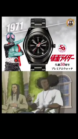 Vi muchos videos con este meme y se me ocurrió hacer uno de Kamen Rider  #fyp #foryou #kamenrider #humor #reloj 