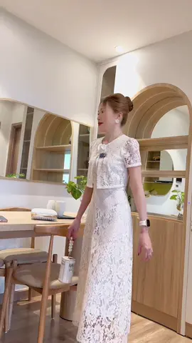 Đầm ren đi tiệc #xuongmaykienthuy #xuhuong #damditiec #thoitrangnu #vayxinh 