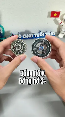 Đồng hồ beybladeX đấu với đồng hồ metal 3+ thì sẽ như thế nào #conquay #conquayvocuc #beyblademetal #beybladex #dochoituoitom 