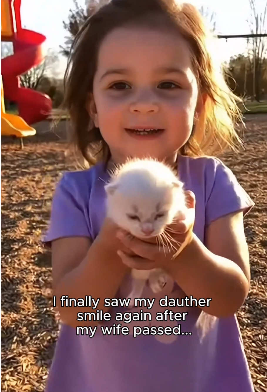 I hadn’t seen my daughter smile in a long time…until today 😭🥹❤️ #wholesome #animals 
