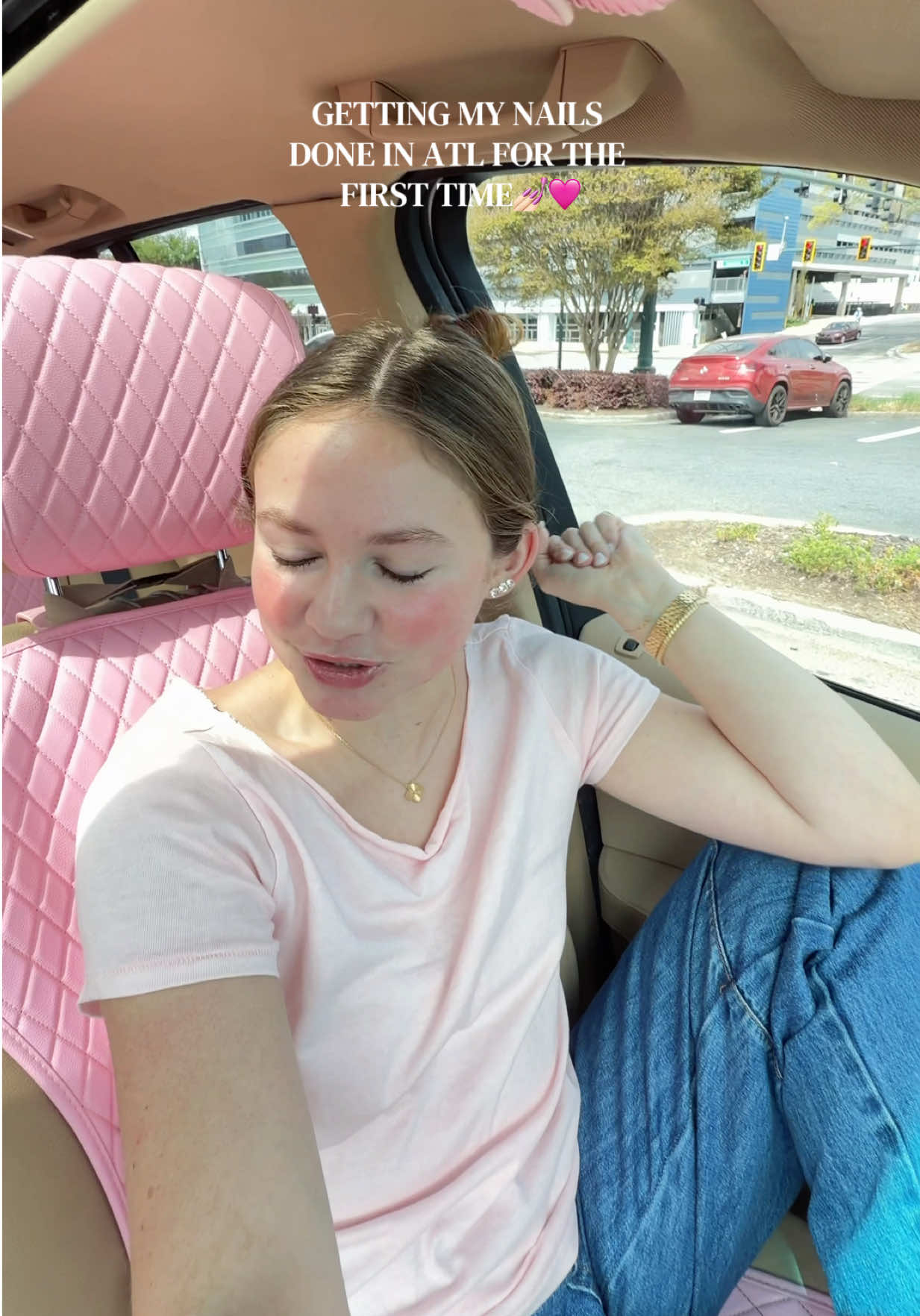 this was the best nail salon experience of my life omg they’re my new besties!🤭🩷#nail #Vlog #diml #aesthetic #fyp 