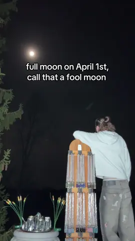 and I’m just the fool, talking to the moon #moonwaternecklace #fullmoon #luck #manifestation #viral 