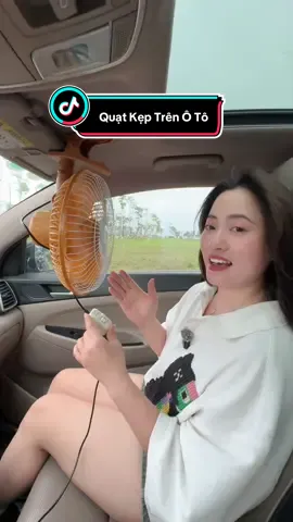 Quạt Kẹp Trên Ô Tô #phukienoto🚙 #quatkep #quatkepoto #quatoto24v #quatoto12v 