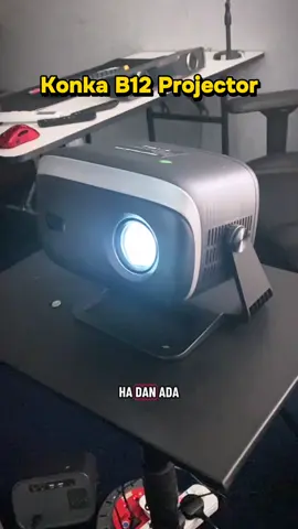 Masuk Live kitorang sekarang untuk grab projector ni!! #genzboss #konka #projector #tiktokshop #firdesu 
