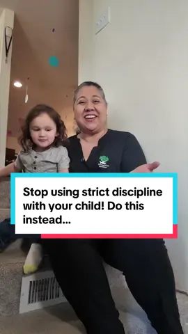 Stop using strict discipline with your child! Do this instead…#gentleparenting #parenting 