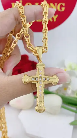Dây chuyền mặt thánh giá #trangsucnamdep #daychuyennam #daychuyenamdep #daychuyenrongnam #daychuyennammavang18k  