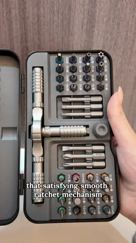 Whether it's a loose cabinet handle or awobbly chair, this 66-in-1 screwdriver isyour go-to for quick home fixes.#tiktokshop #screwdriverset #DIY #tooltok #handyman 