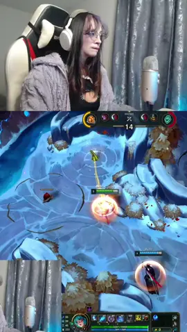 Doble kill en arenita con aurorita :3 💗#leagueoflegends #GamerGirl #egirl 