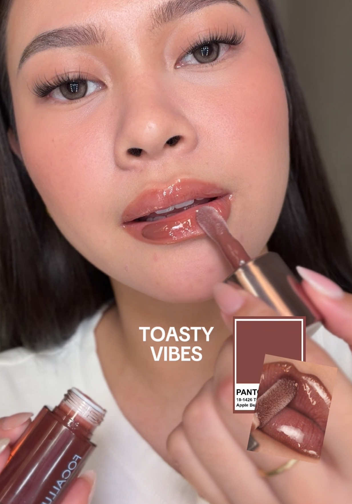 literally obsessed with toasty makeup 🤎✨ #FocallureCrazyFreeDay #FocallureCrazyFreeDayOn18 #Focalluremusthaves #Focallureph  #FocallureLipSerum