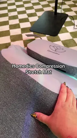Replying to @peepsandthepack they finally brought the homedics stretch mat back after being out of stock since last year @QVC, Inc #qvc #homedicsstretchmat #massager #massagemat #backpain 