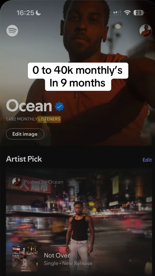 It’s not always about the numbers… but knowing people are hearing the music - I’m grateful 🙏🏿let’s keep going